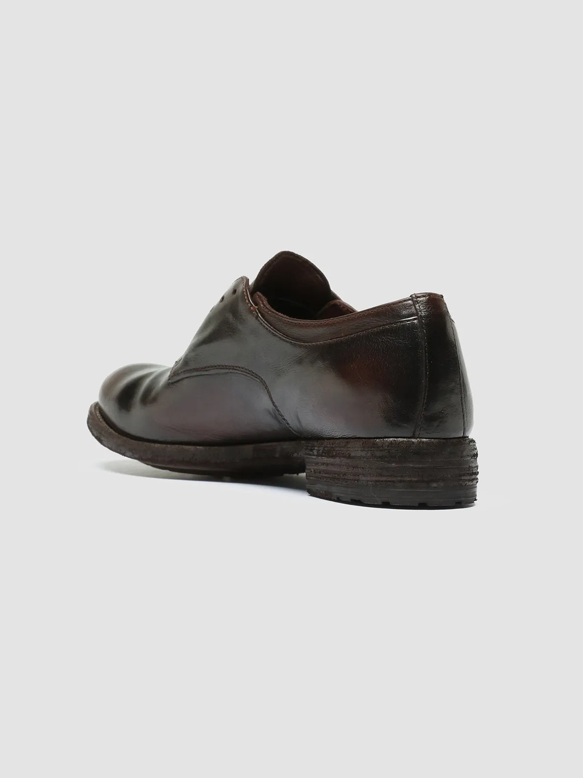 LEXIKON 012 - Brown Leather Derby shoes