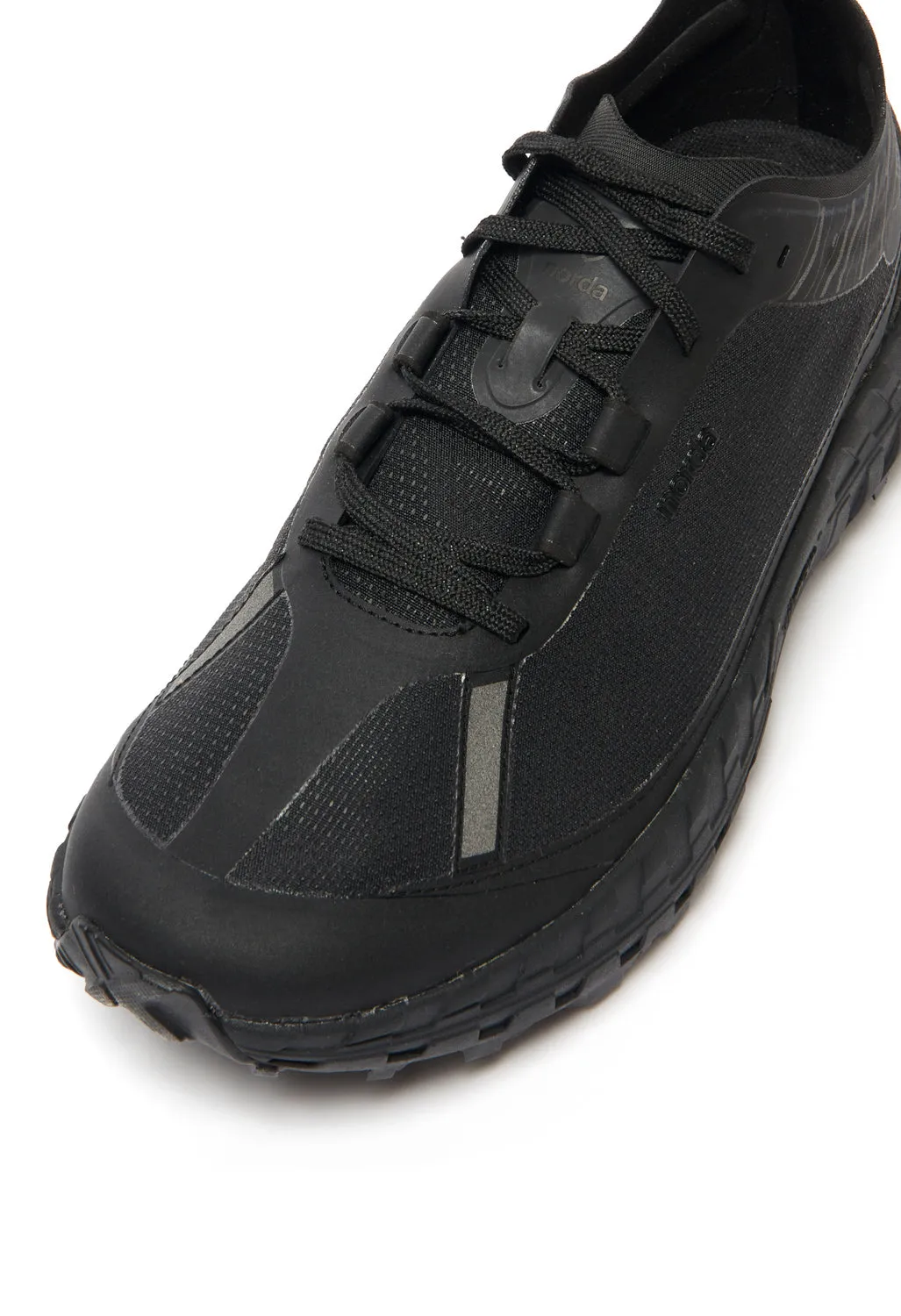 Men's 001 Trainers - Stealth Black Dyneema/Nickel