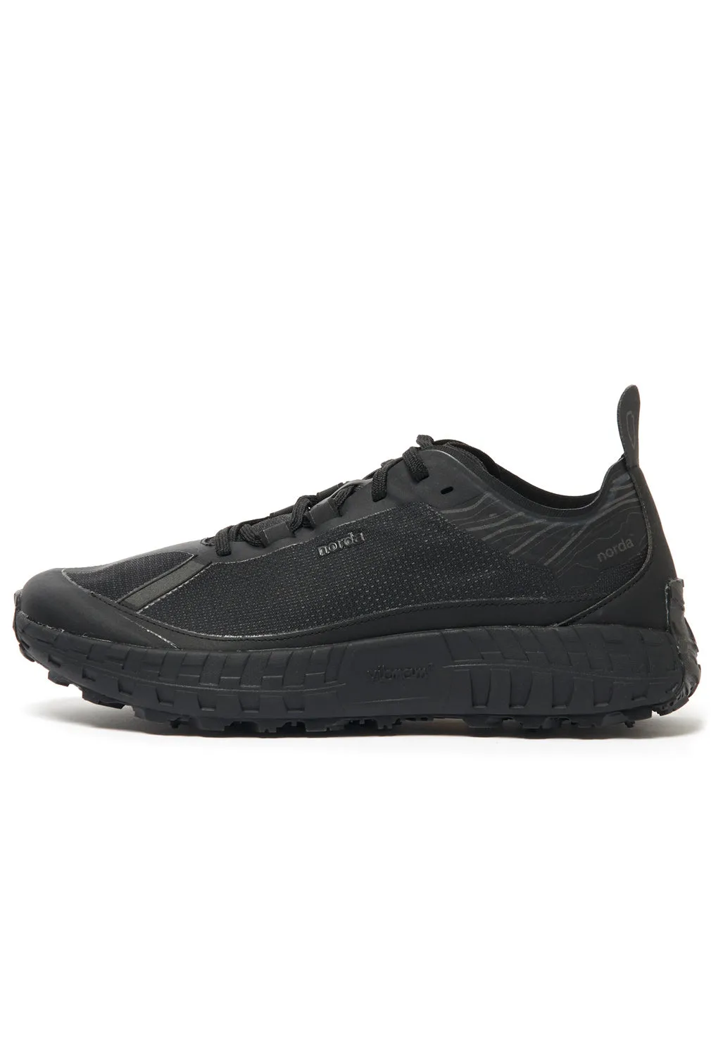 Men's 001 Trainers - Stealth Black Dyneema/Nickel