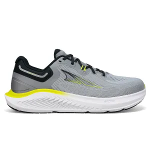 Men's Altra Paradigm 7, Gray/Lime, 12 D Medium