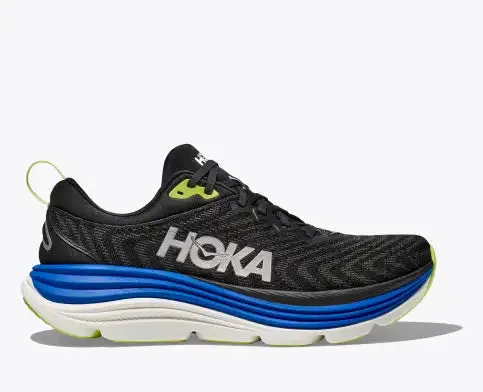 Men's Hoka Gaviota 5 (Black/Electric Cobalt)