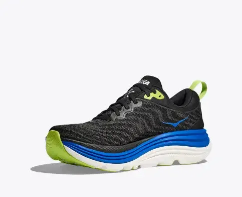 Men's Hoka Gaviota 5 (Black/Electric Cobalt)