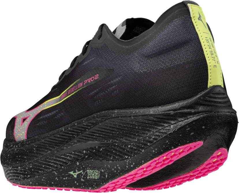 Mizuno Wave Rebellion Pro 2 Running Shoes - Black