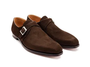 Monkton Dark Brown Suede