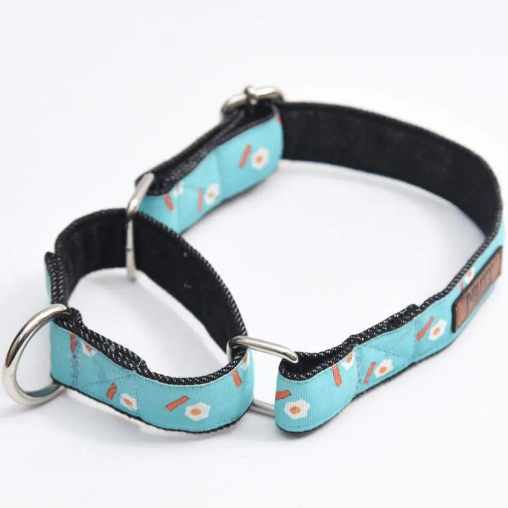 Mutt of Course Egg & Bacon Martingale Collar for Dogs