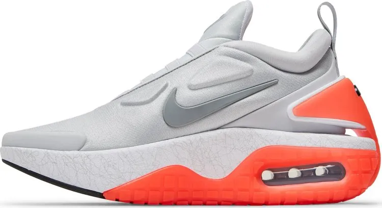 Nike Adapt Auto Max Infrared Trainers, Gray-Orange