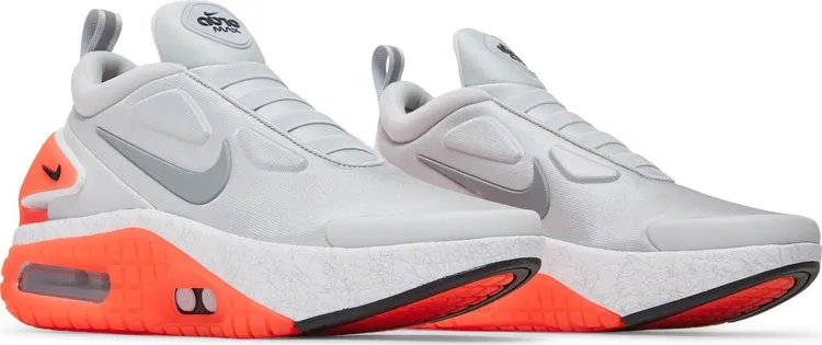 Nike Adapt Auto Max Infrared Trainers, Gray-Orange