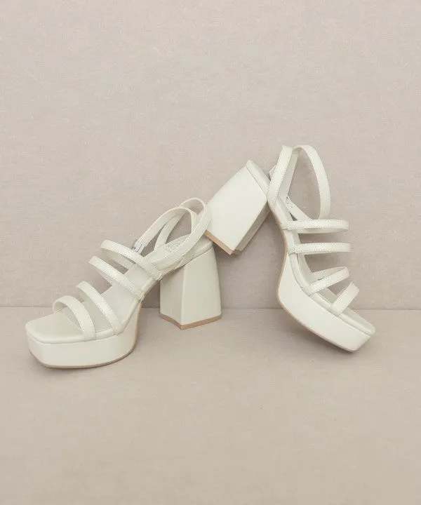 OASIS SOCIETY Talia - Strappy platform heel - Online Exclusive