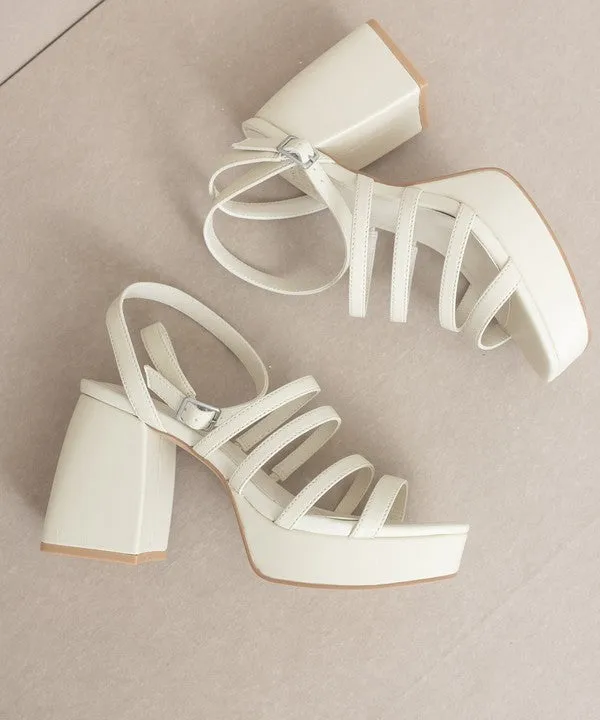 OASIS SOCIETY Talia - Strappy platform heel - Online Exclusive