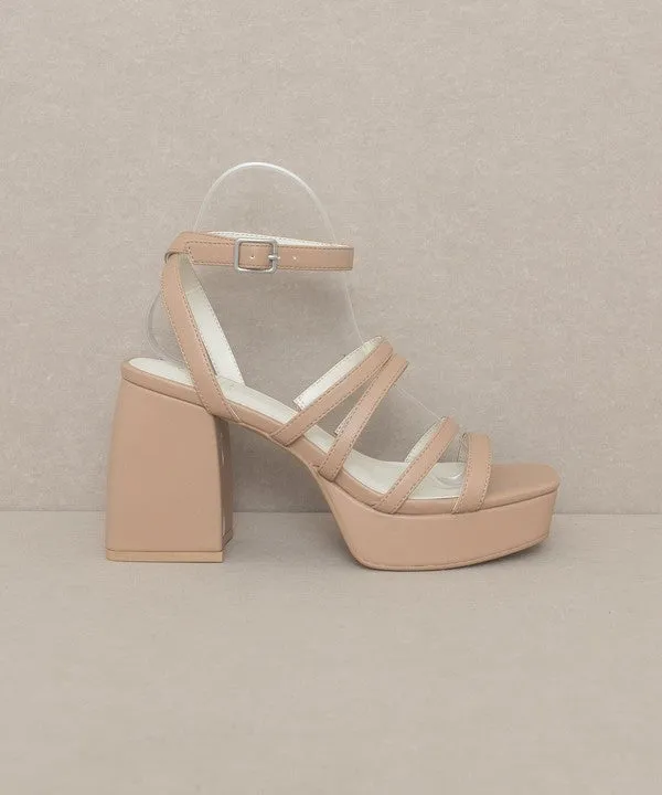 OASIS SOCIETY Talia - Strappy platform heel - Online Exclusive