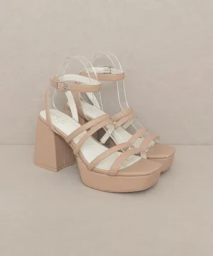 OASIS SOCIETY Talia - Strappy platform heel - Online Exclusive