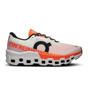 On | Men's Cloudmonster 2 Running Shoes - White/Flame