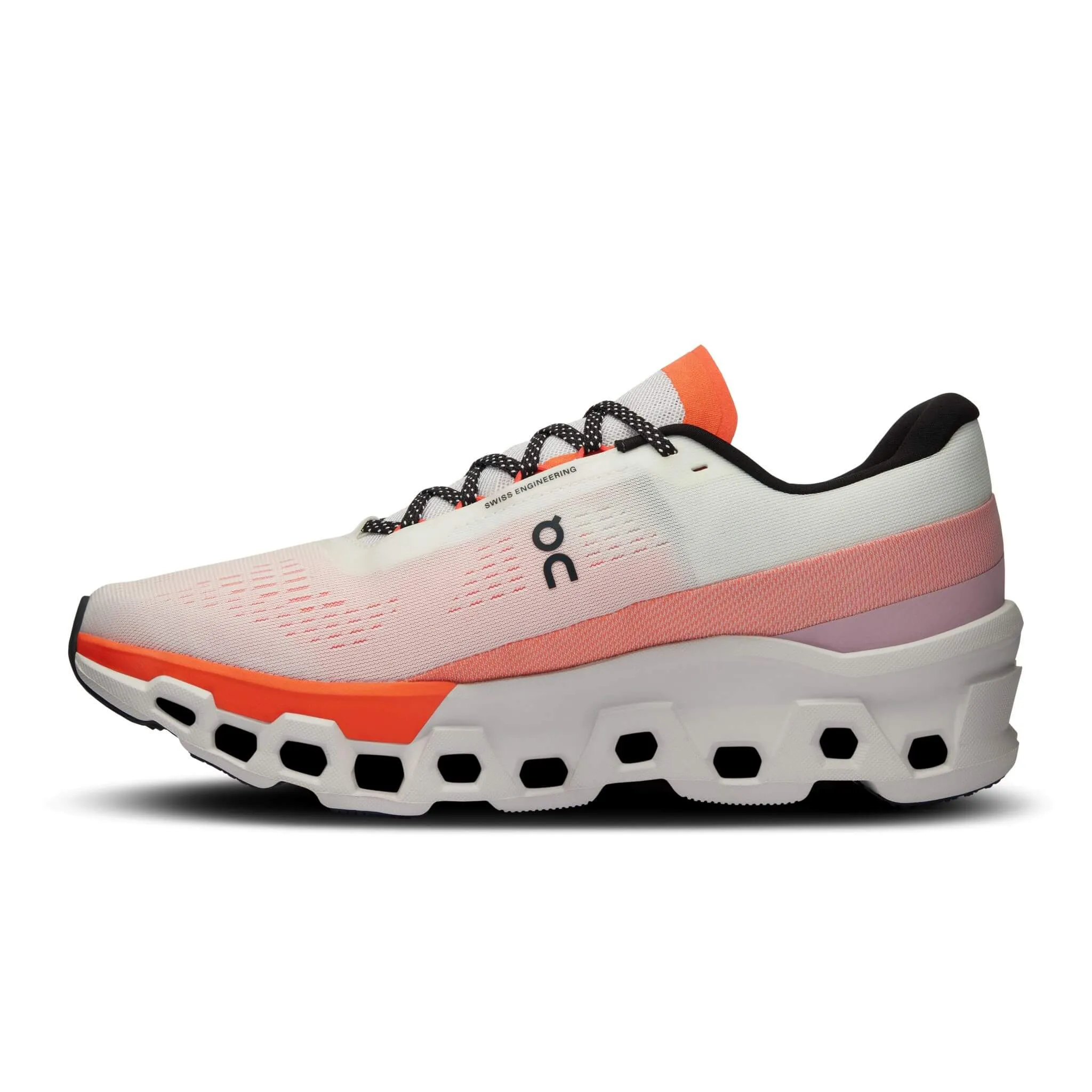 On | Men's Cloudmonster 2 Running Shoes - White/Flame