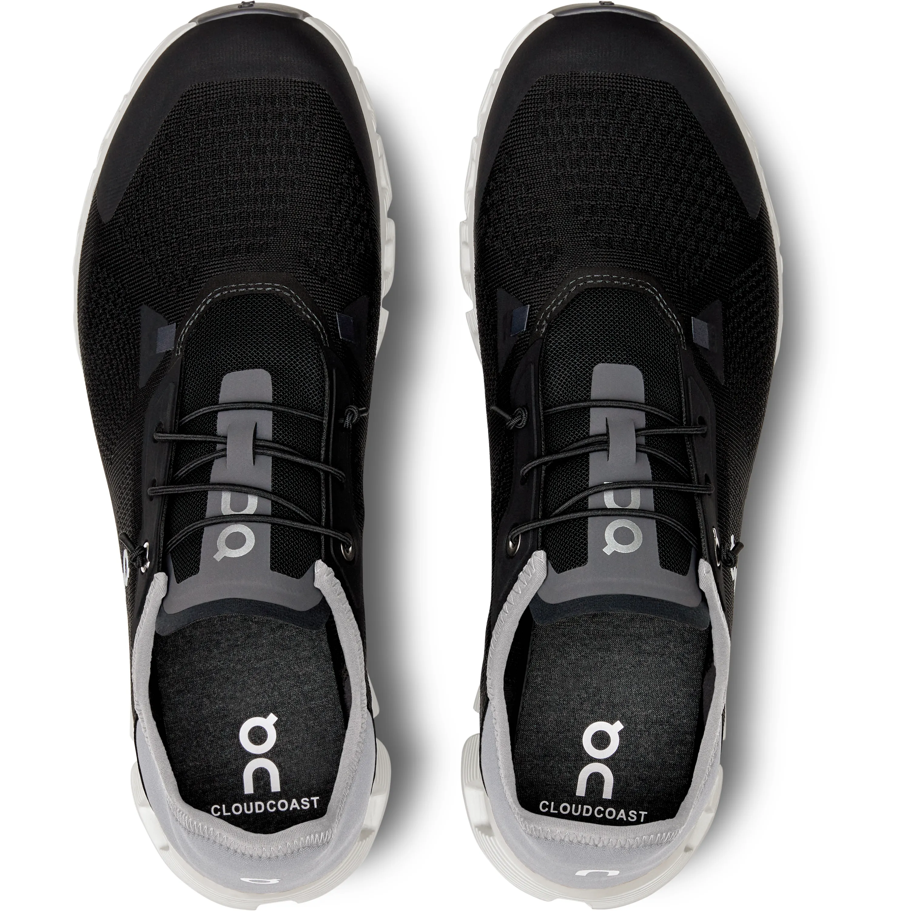 On Running Men's Cloud 5 Coast Shoes - Black / Shadow