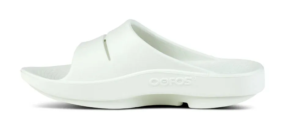 Oofos OOahh Slide Sandals (1100-Cosmic Gray)