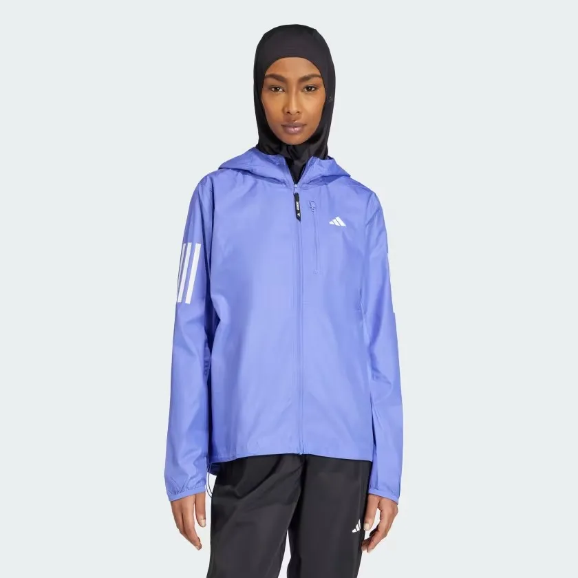 Own The Run Jacket W | Semi Cobalt Blue