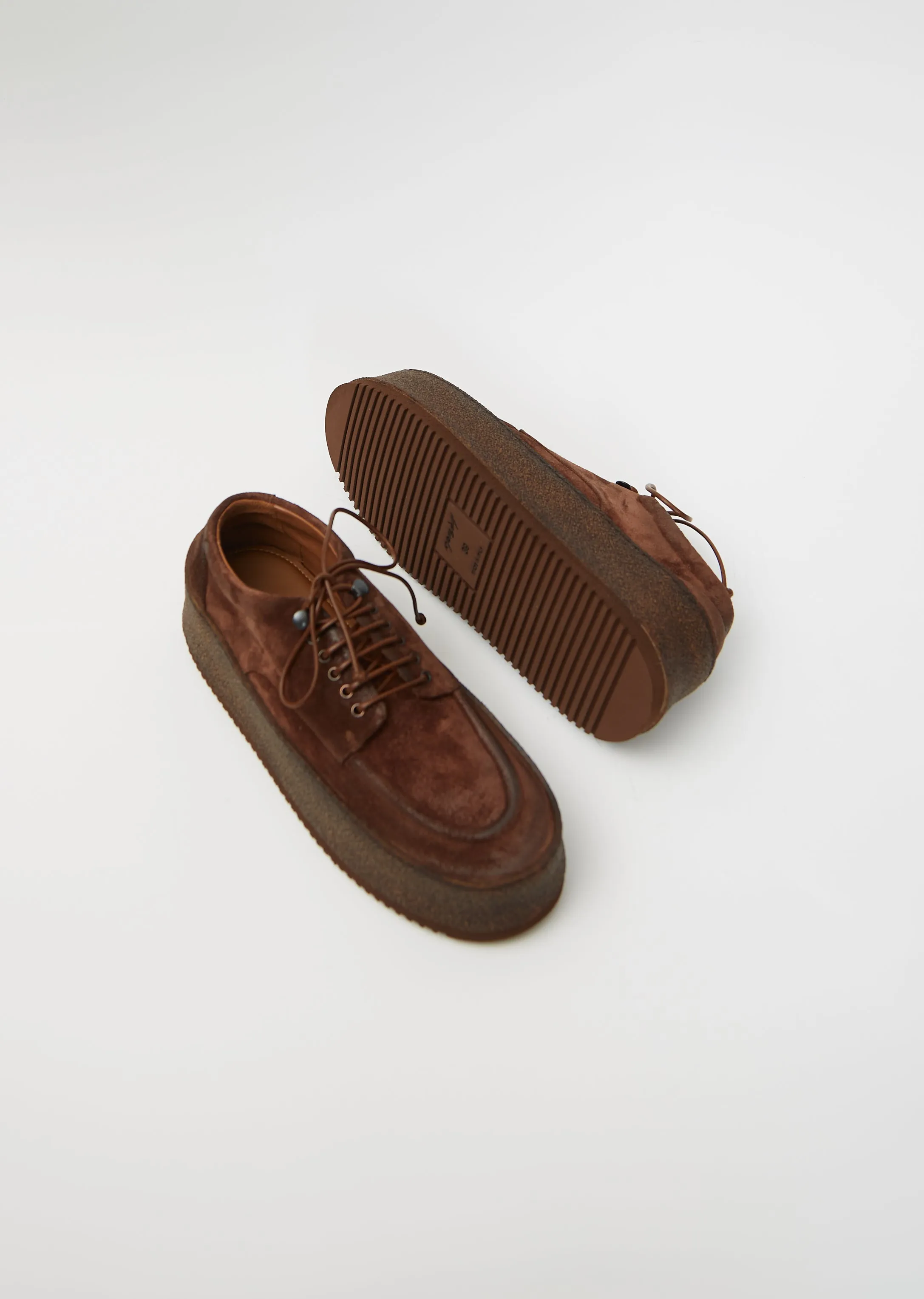 Parapana Suede Derby — Corteccia (Bark)