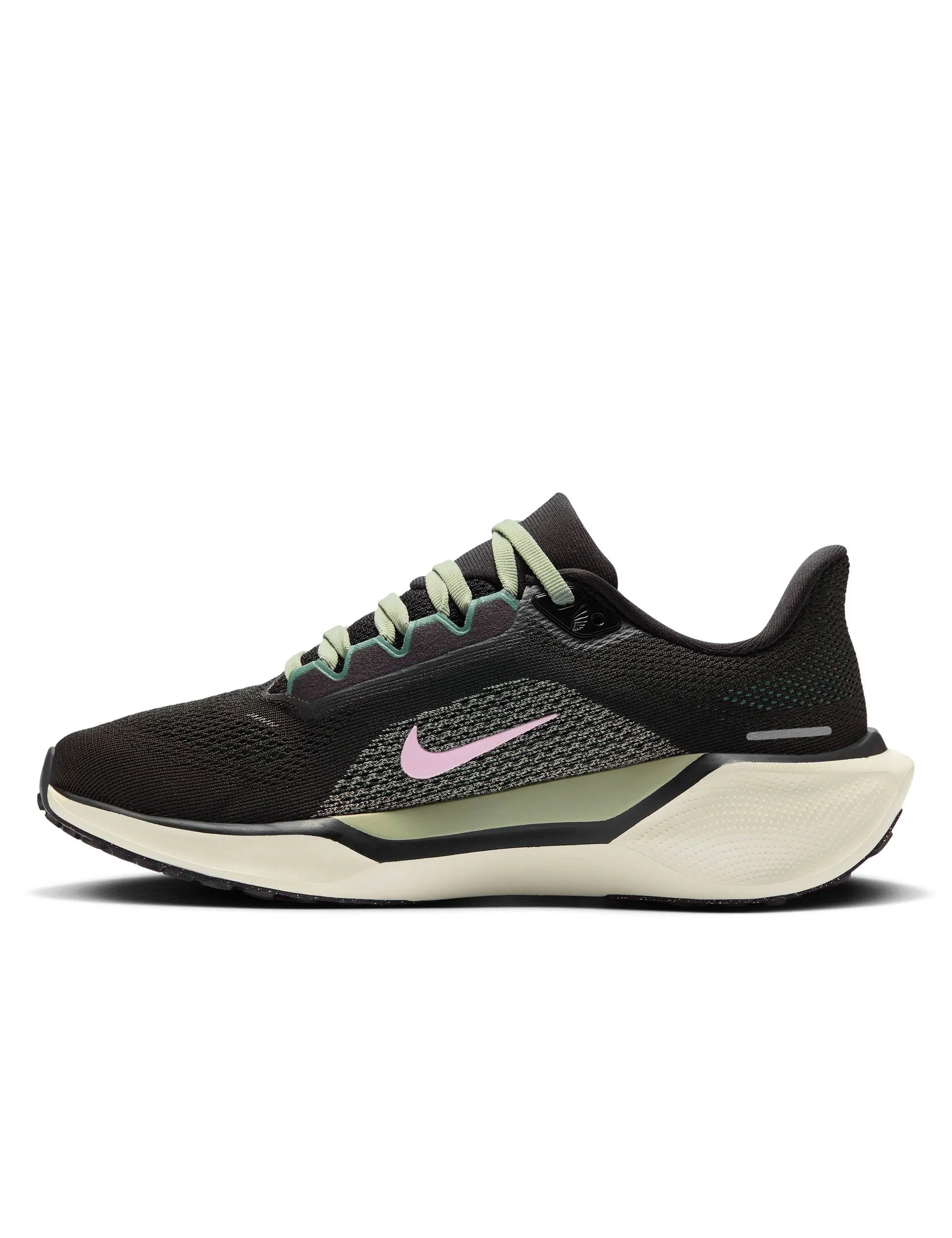 Pegasus 41 Shoes - Black/Jade Horizon/Bicoastal/Pink Foam