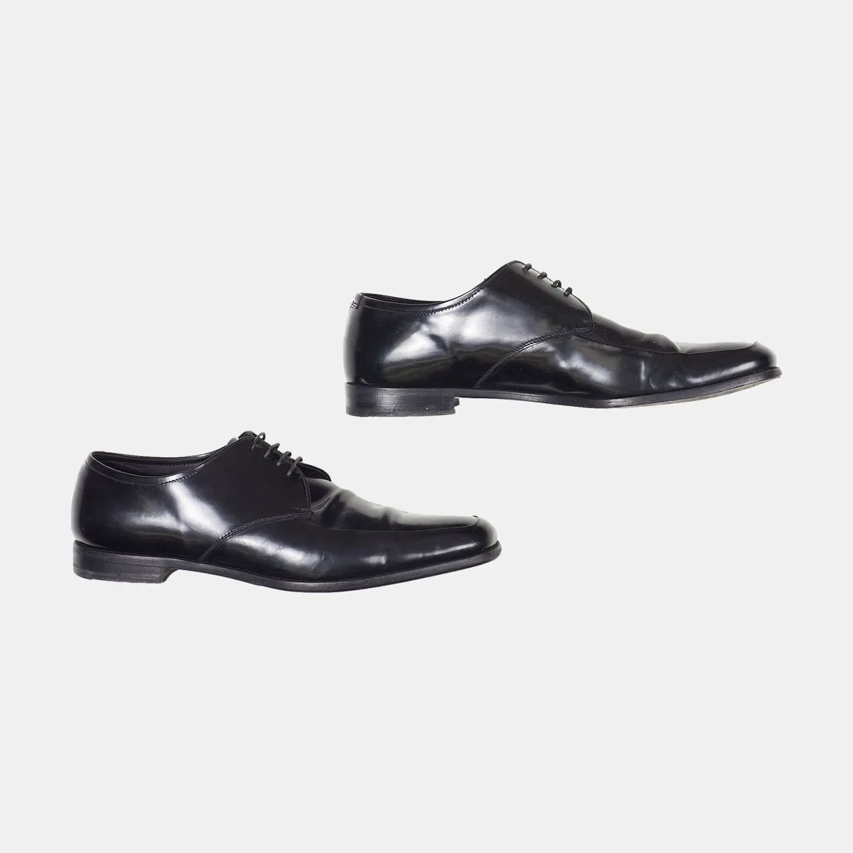 Prada Mens Derby Dress Shoes 1598