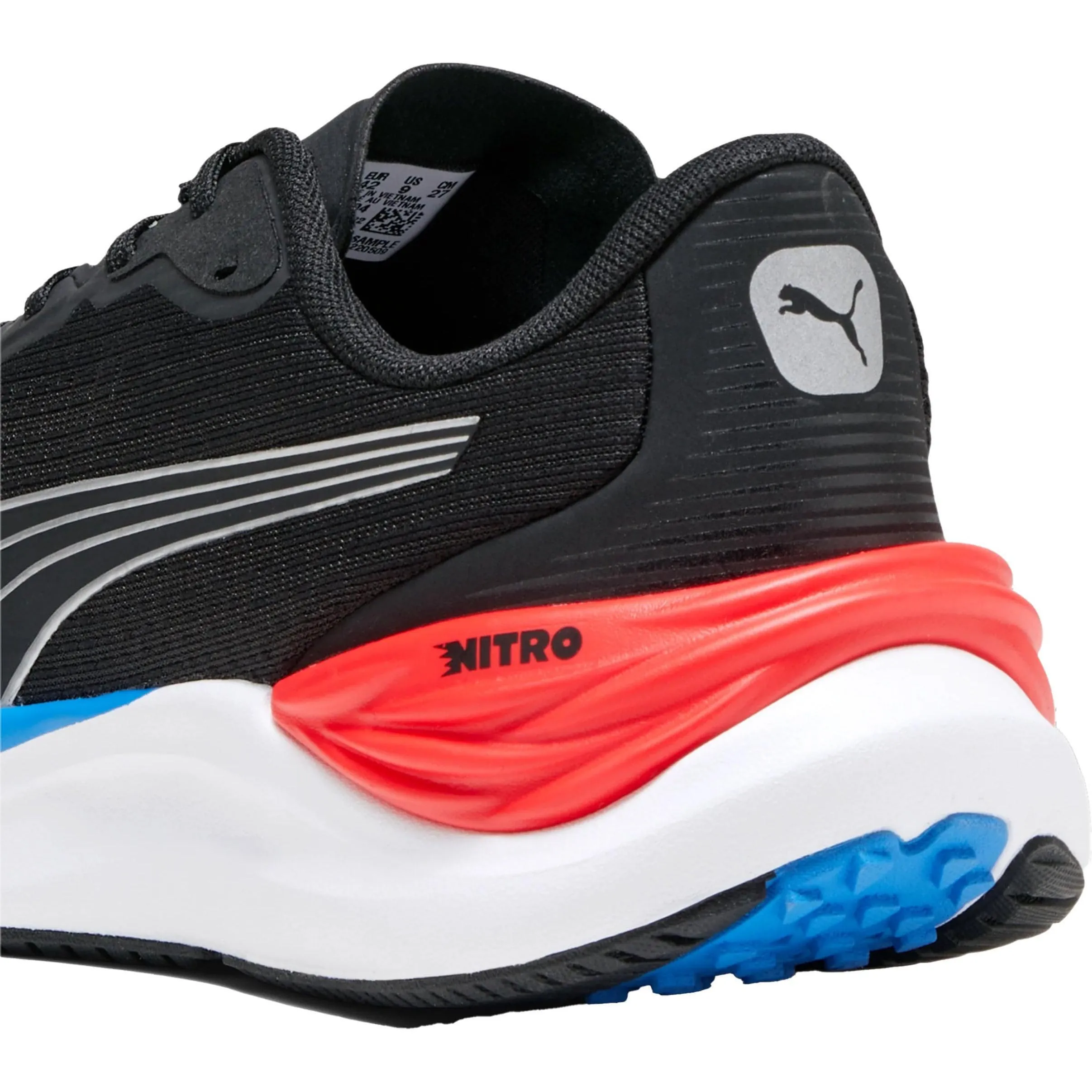 Puma Electrify Nitro 3 Mens Running Shoes - Black