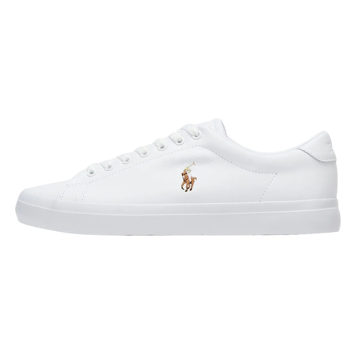 Ralph Lauren Longwood Leather White Trainers