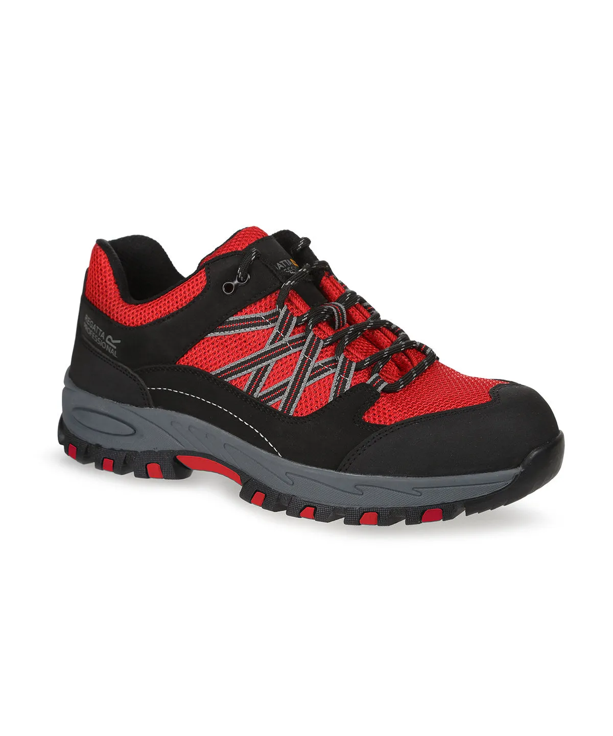 Red/Black - Sandstone SB safety trainers