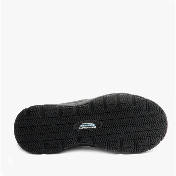 RELAXED FIT: FLEX ADVANTAGE - MCALLEN SR Mens Anti-Slip Trainers Black