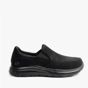 RELAXED FIT: FLEX ADVANTAGE - MCALLEN SR Mens Anti-Slip Trainers Black