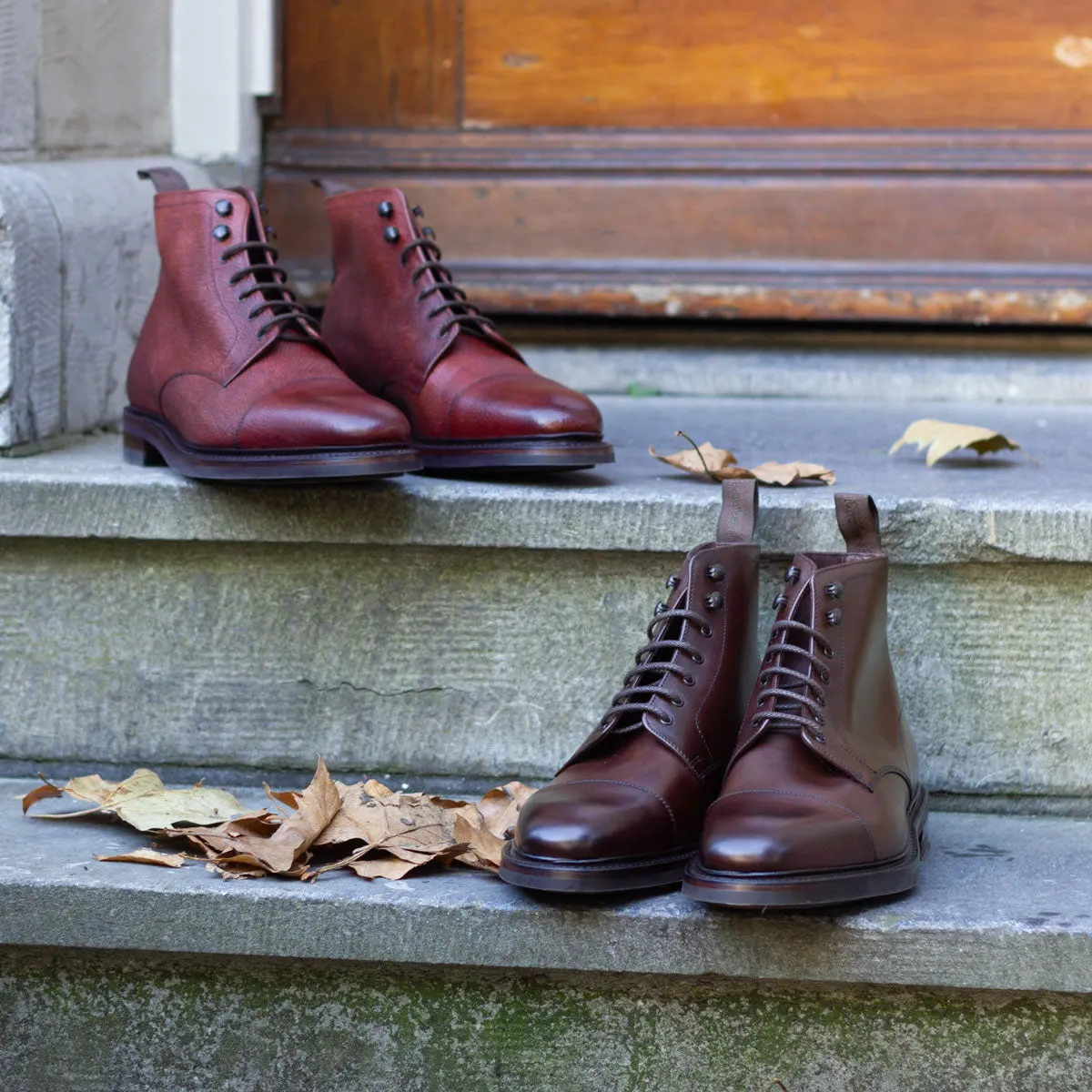 Roehampton Derby boot - Dark brown