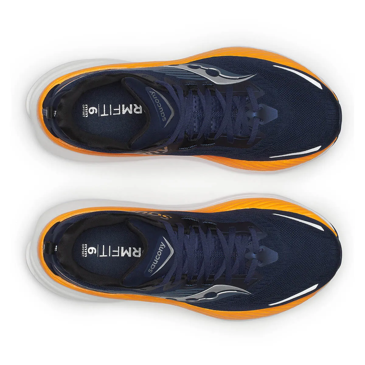 Saucony Hurricane 24 Mens | Navy/peel