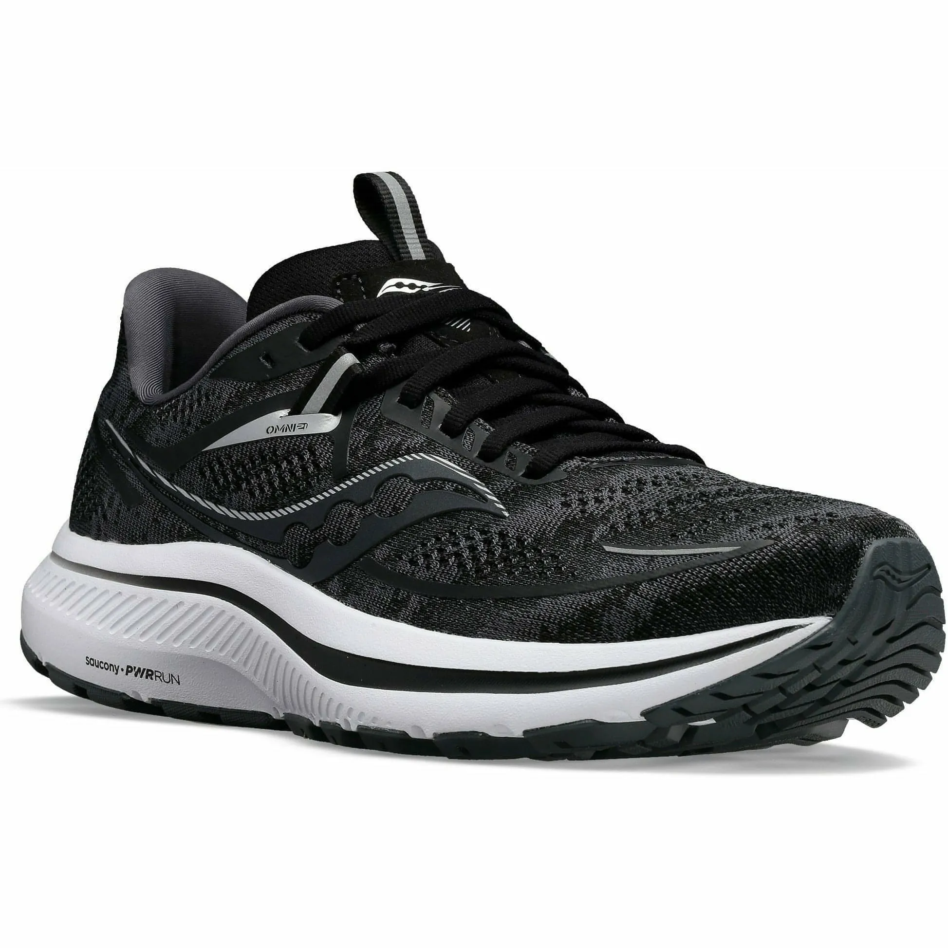 Saucony Omni 21 Womens Running Shoes - Black