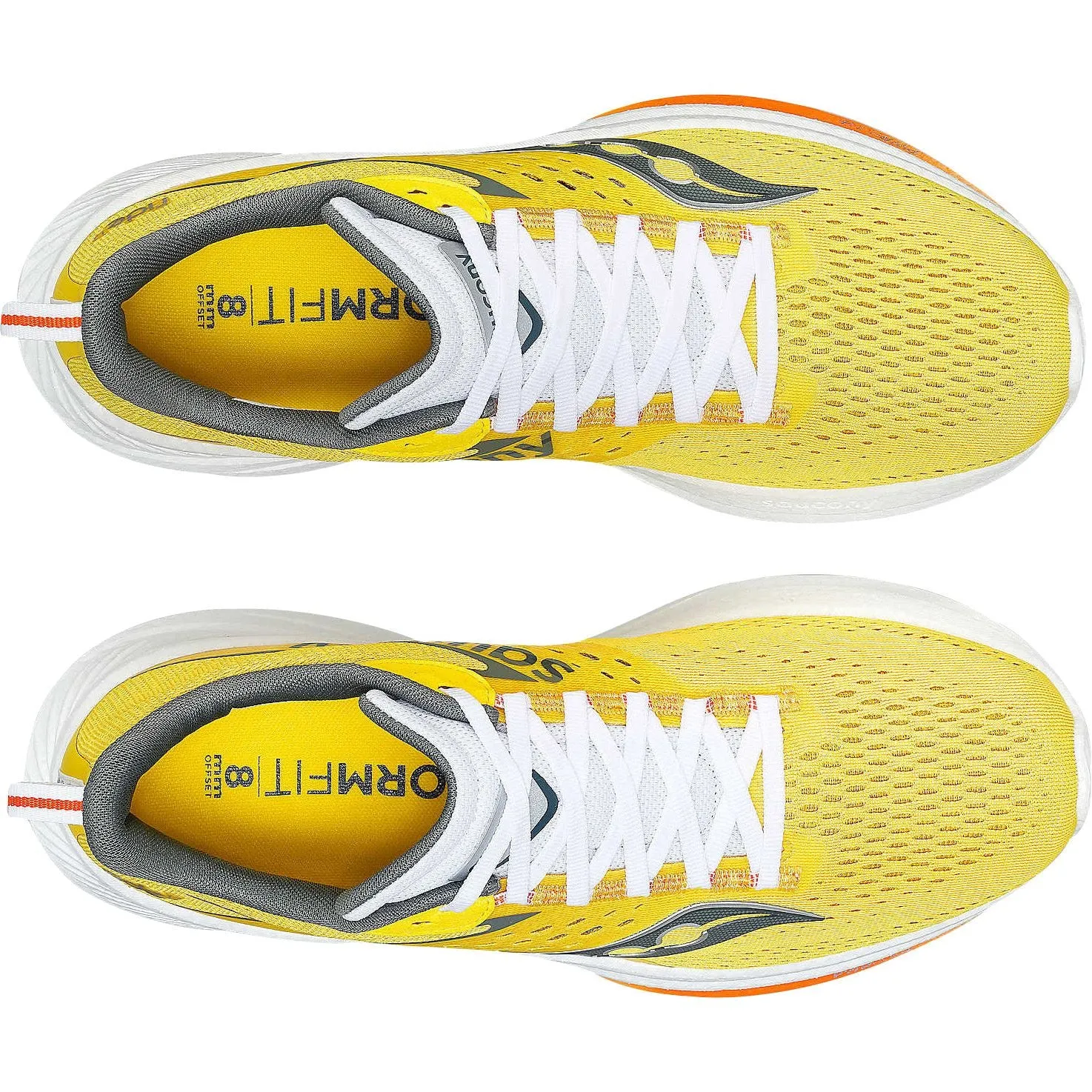 Saucony Ride 17 Mens Running Shoes - Yellow