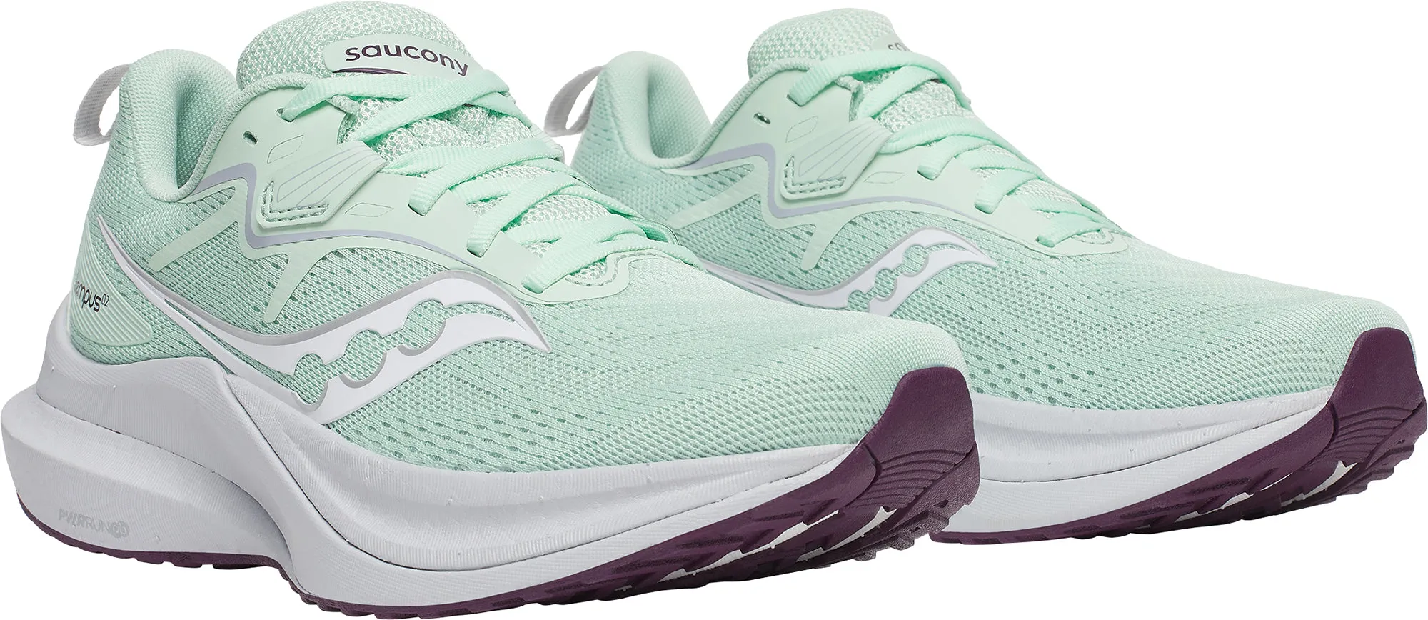 Saucony Tempus 2 Womens Running Shoes - Green