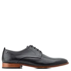 Script Waxy Derby Shoes