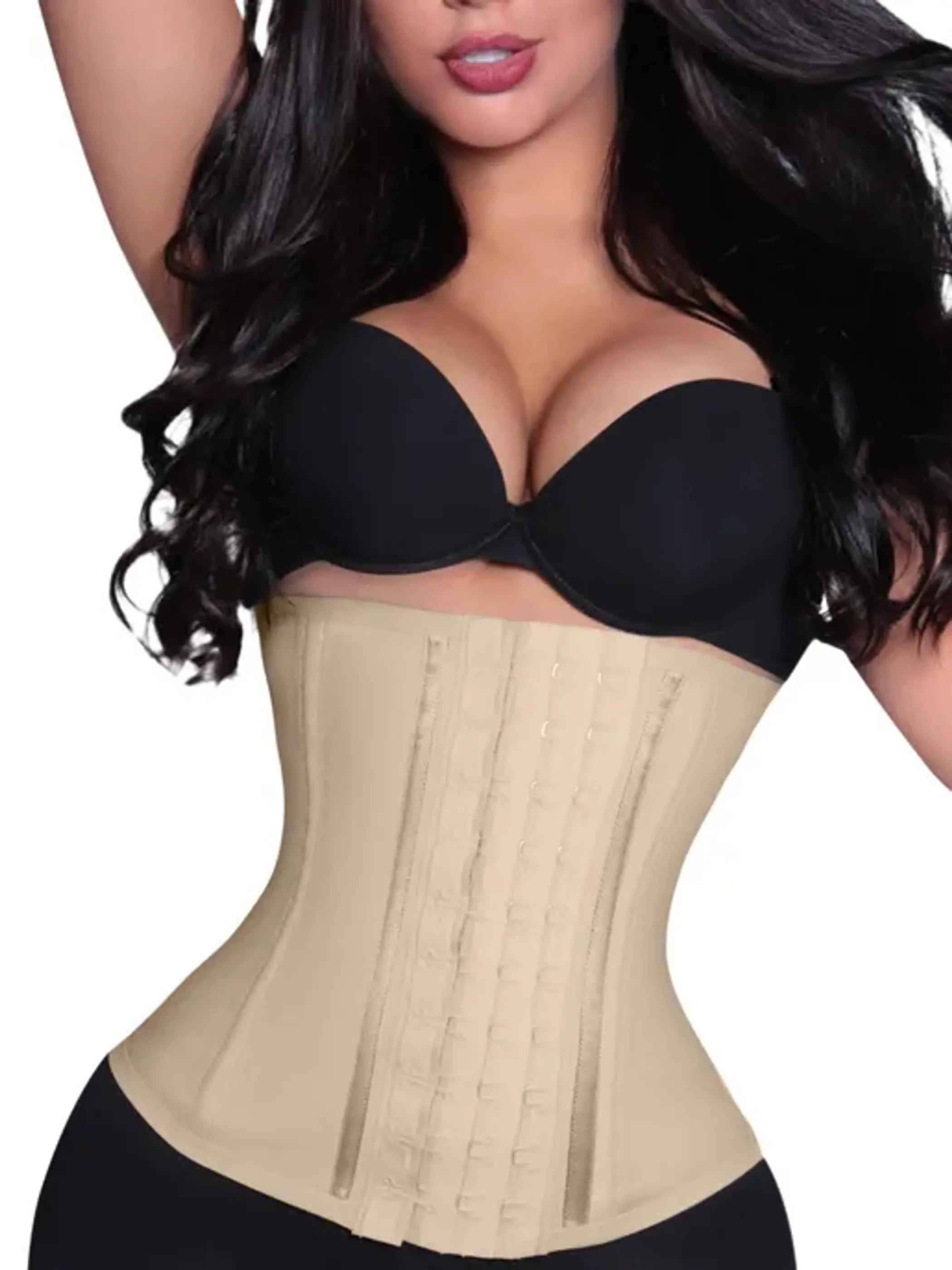 Siluet FN/F Natural Latex Waist Trainer Lined in Cotton