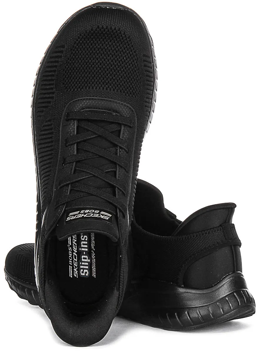 Skechers Bobs Sport Squad In Black For Women