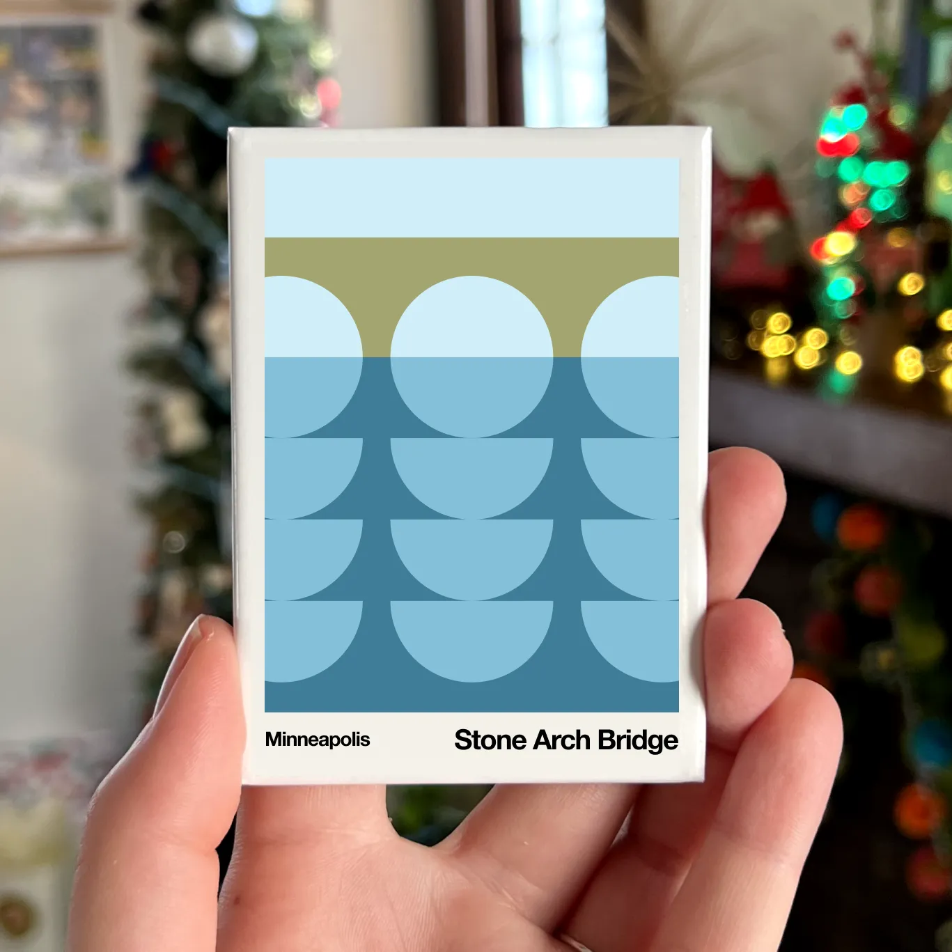 Stone Arch Bridge Magnet