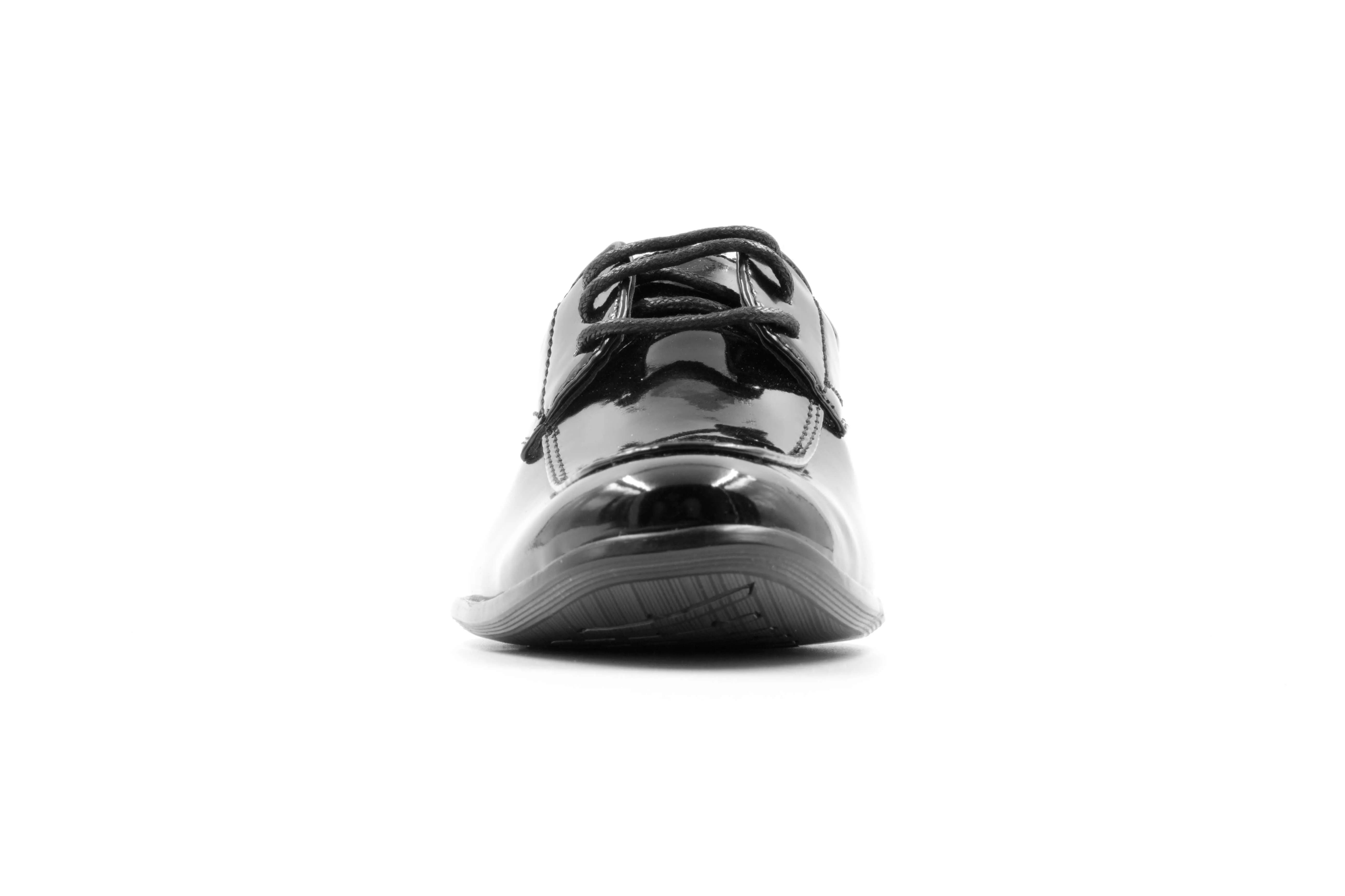 Sydney Derby Shoes - Patent Black