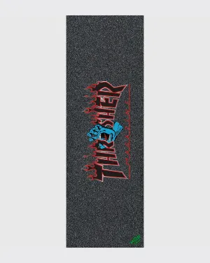 Thrasher x Santa Cruz Screaming Hand Flame Logo 11’’ Grip