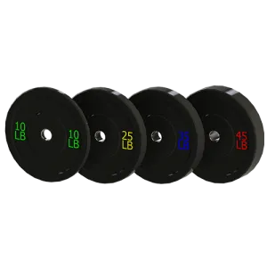 THROWDOWN FIT BUMPER PLATE 10 LBS - BLACK