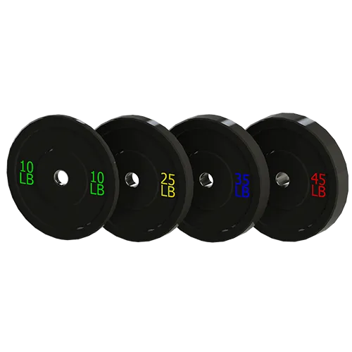 THROWDOWN FIT BUMPER PLATE 35 LBS - BLACK