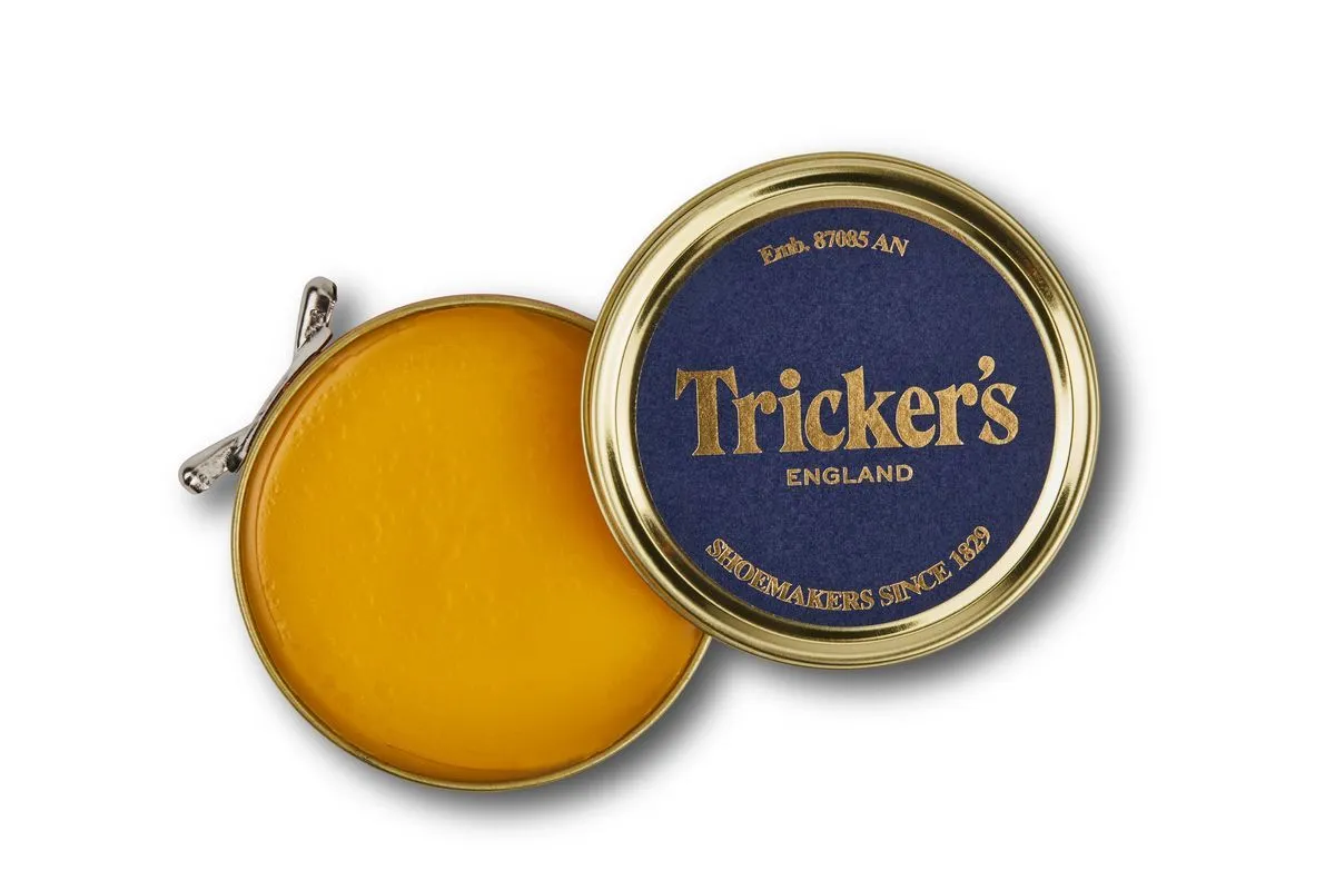 Tricker's Wax Shoe Polish - Fawn