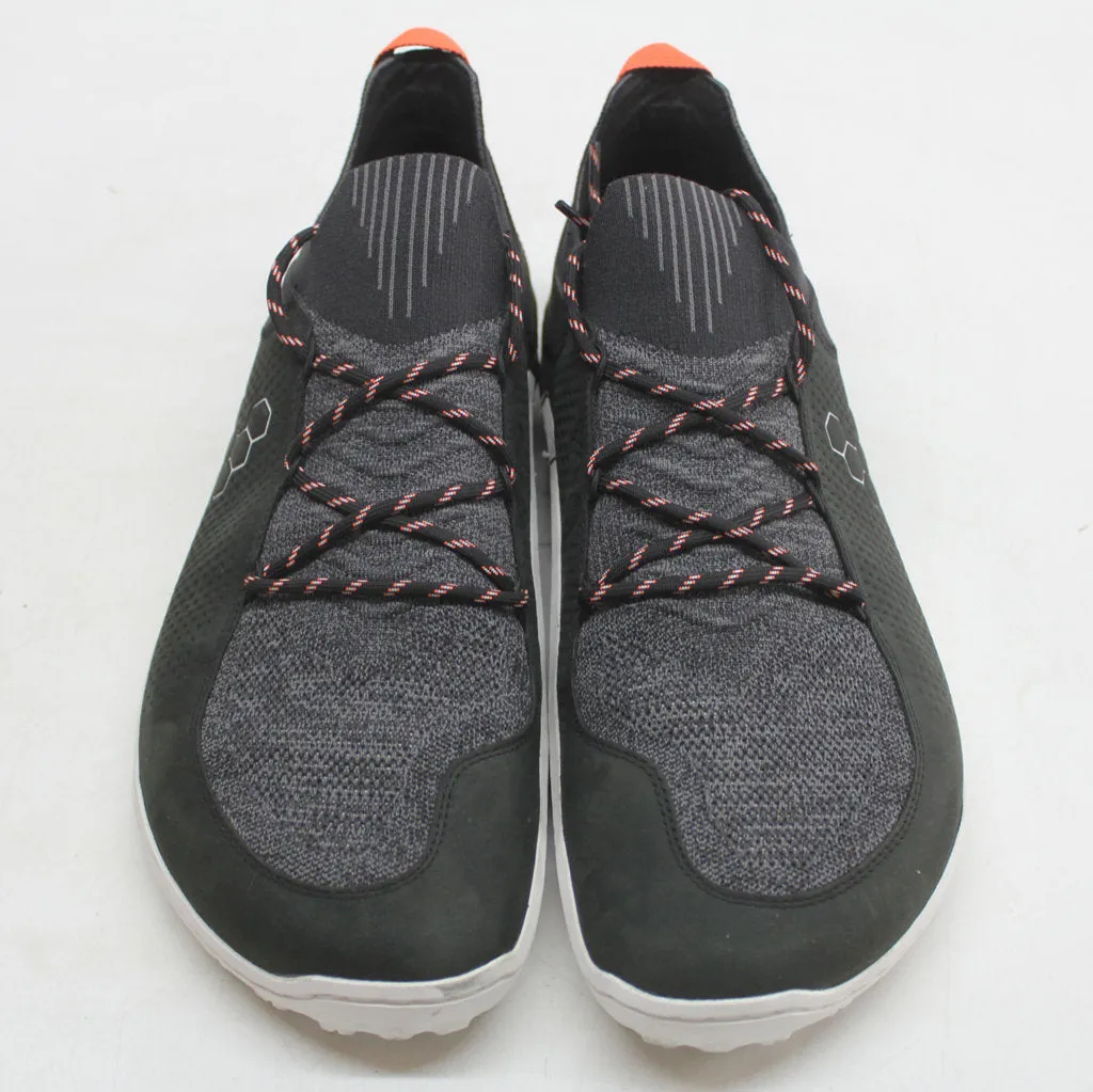 Vivobarefoot Mens Trainers Tracker Decon Low FG2 Lace-Up Leather Textile - UK 10