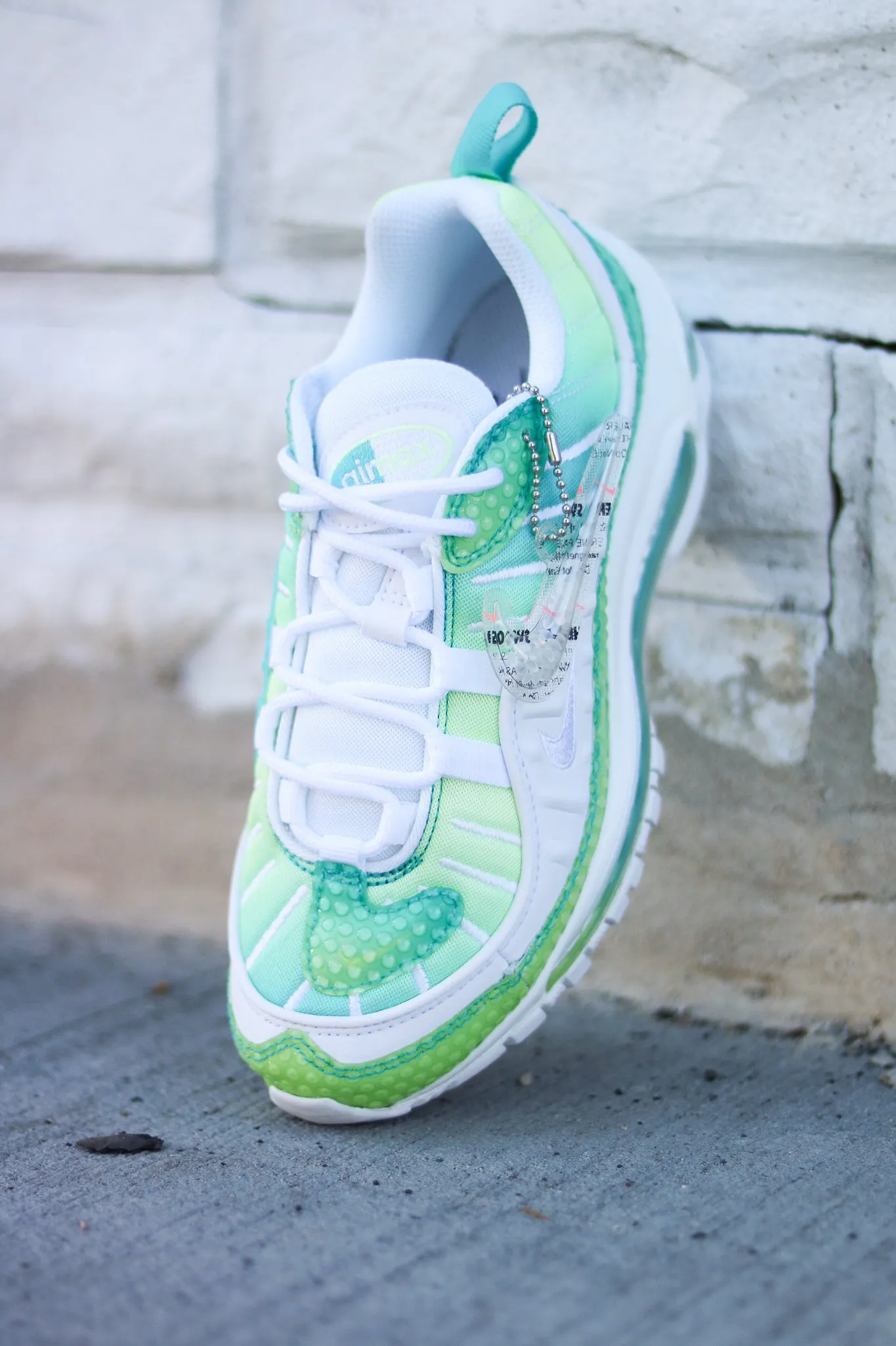 W AIR MAX 98 SE “ORACLE AQUA”