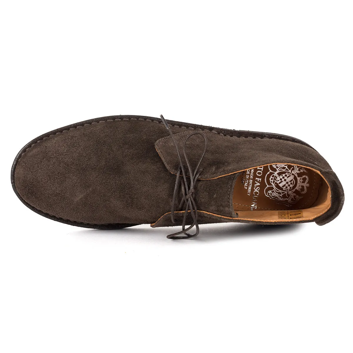 YAGO-348<br>Deep brown chukka boots